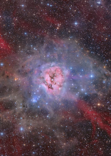 Cocoon Nebula (IC 5416). Image credit: Marcel Drechsler (Baerenstein Observatory)